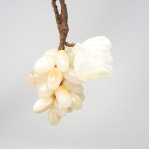 Beautiful house decor glass piece grapes